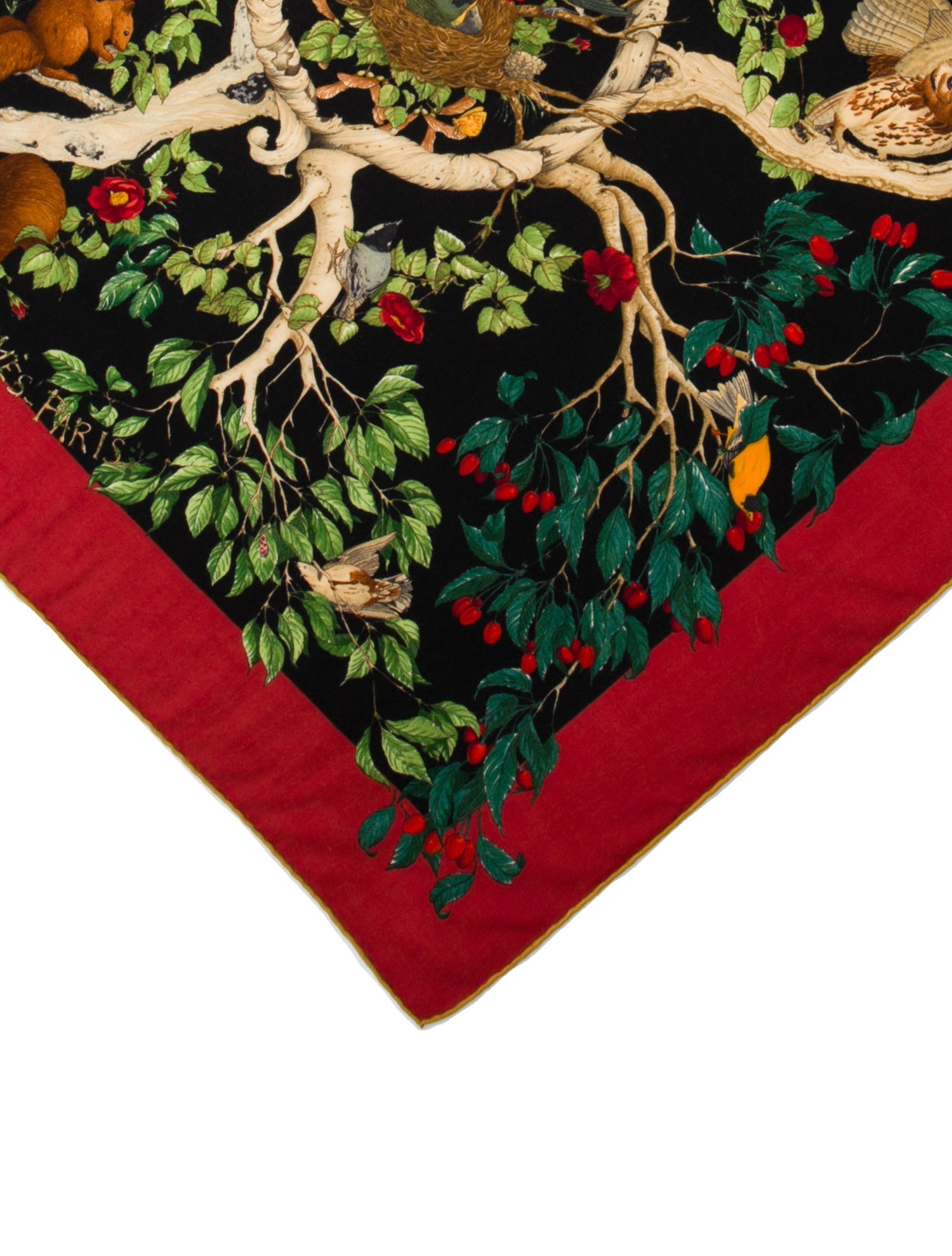 Hermès Au Coeur Des Bois Cashmere Scarf