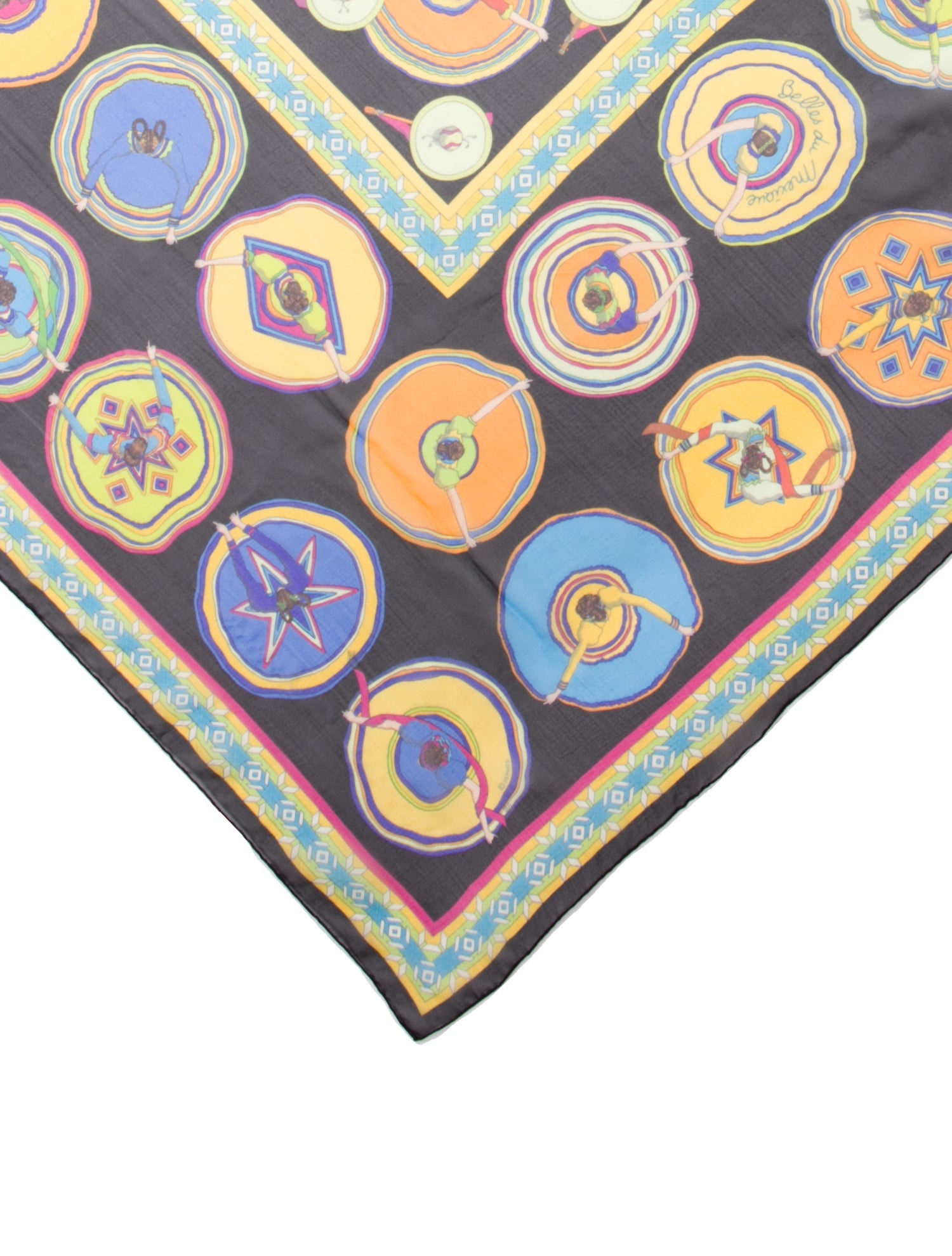 Hermès Belles du Mexique Mousseline Silk Scarf