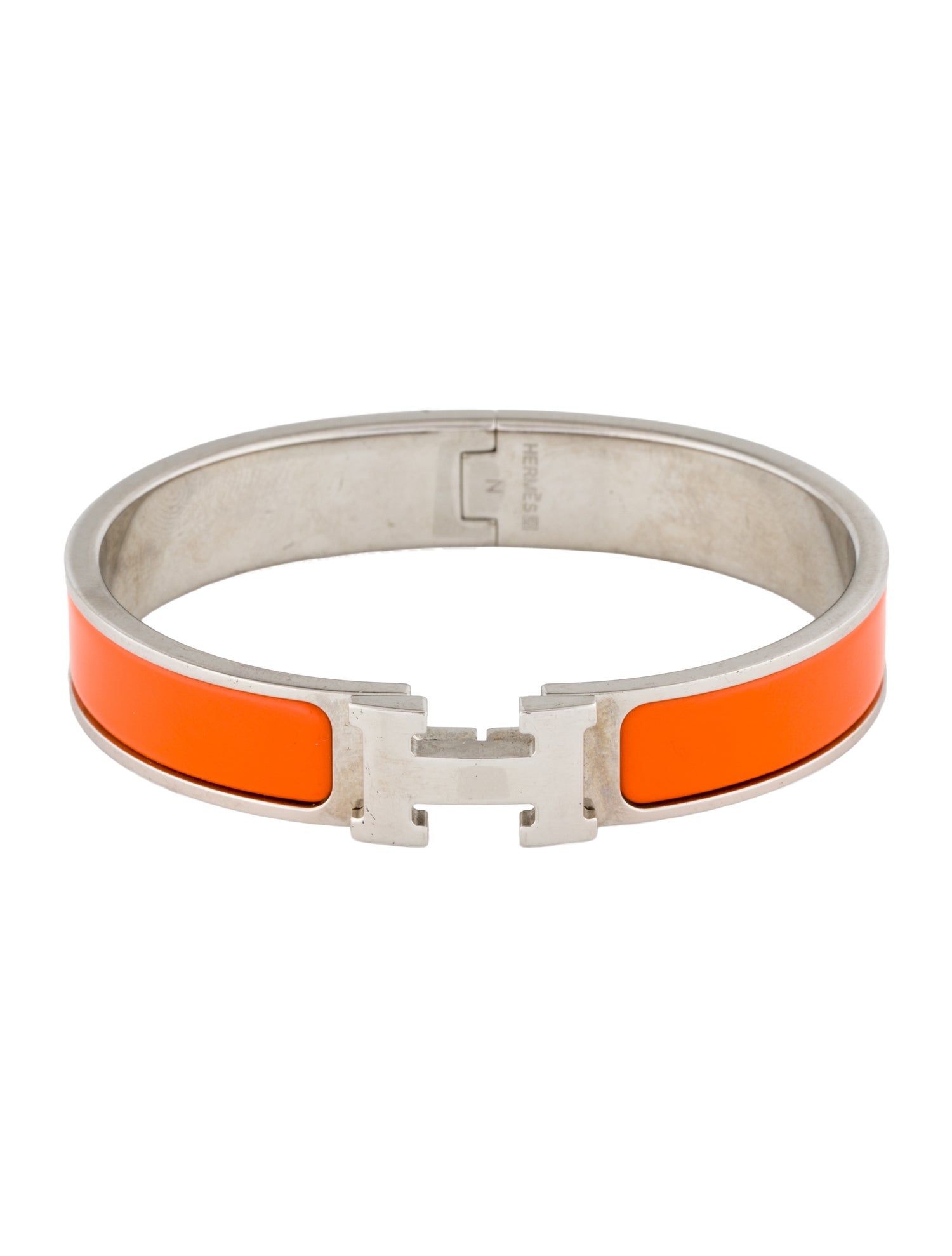 Hermès Enamel Clic H Bracelet