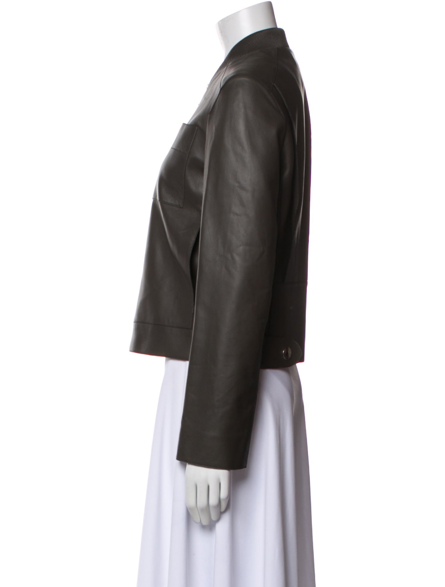 Hermès Leather Biker Jacket