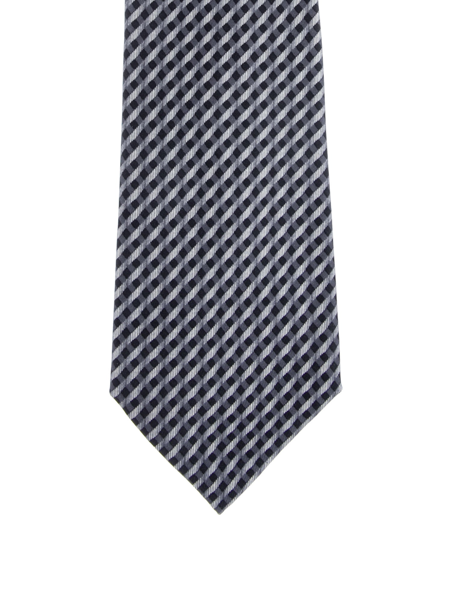 Hermès Silk Checkered Tie