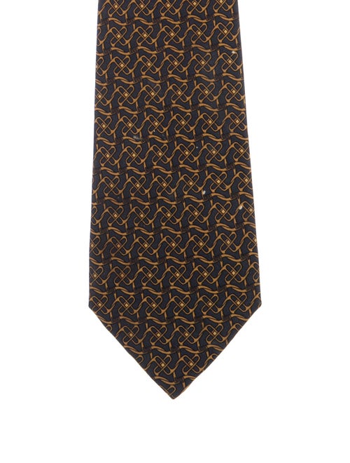 Hermès Silk Pattern Tie