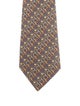 Hermès Pattern Silk Tie