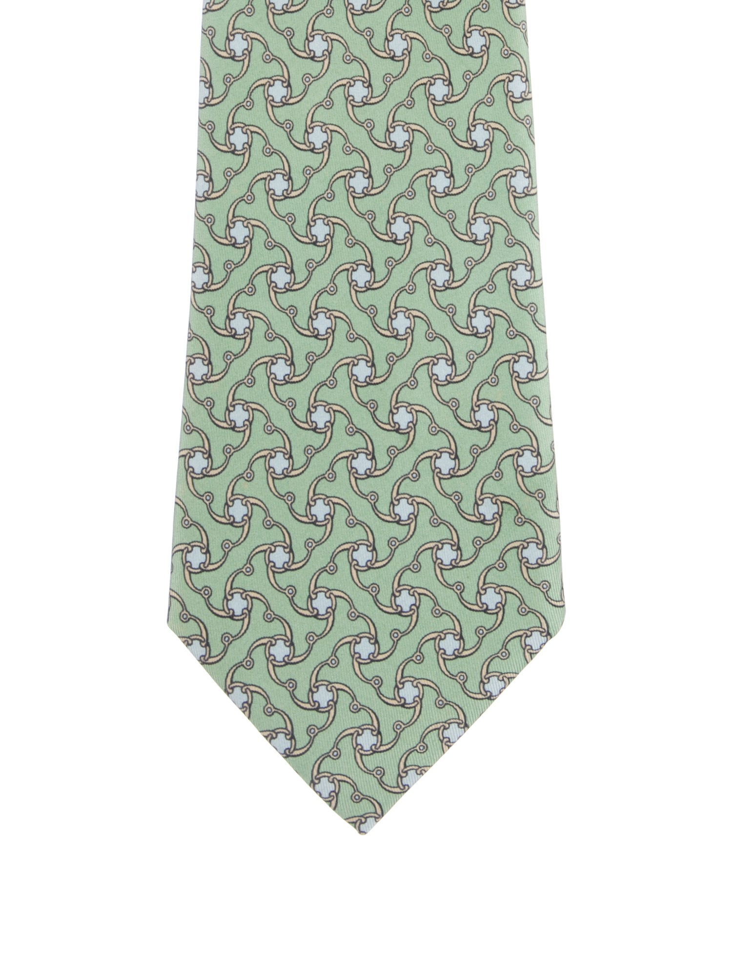 Hermès Silk Pattern Tie