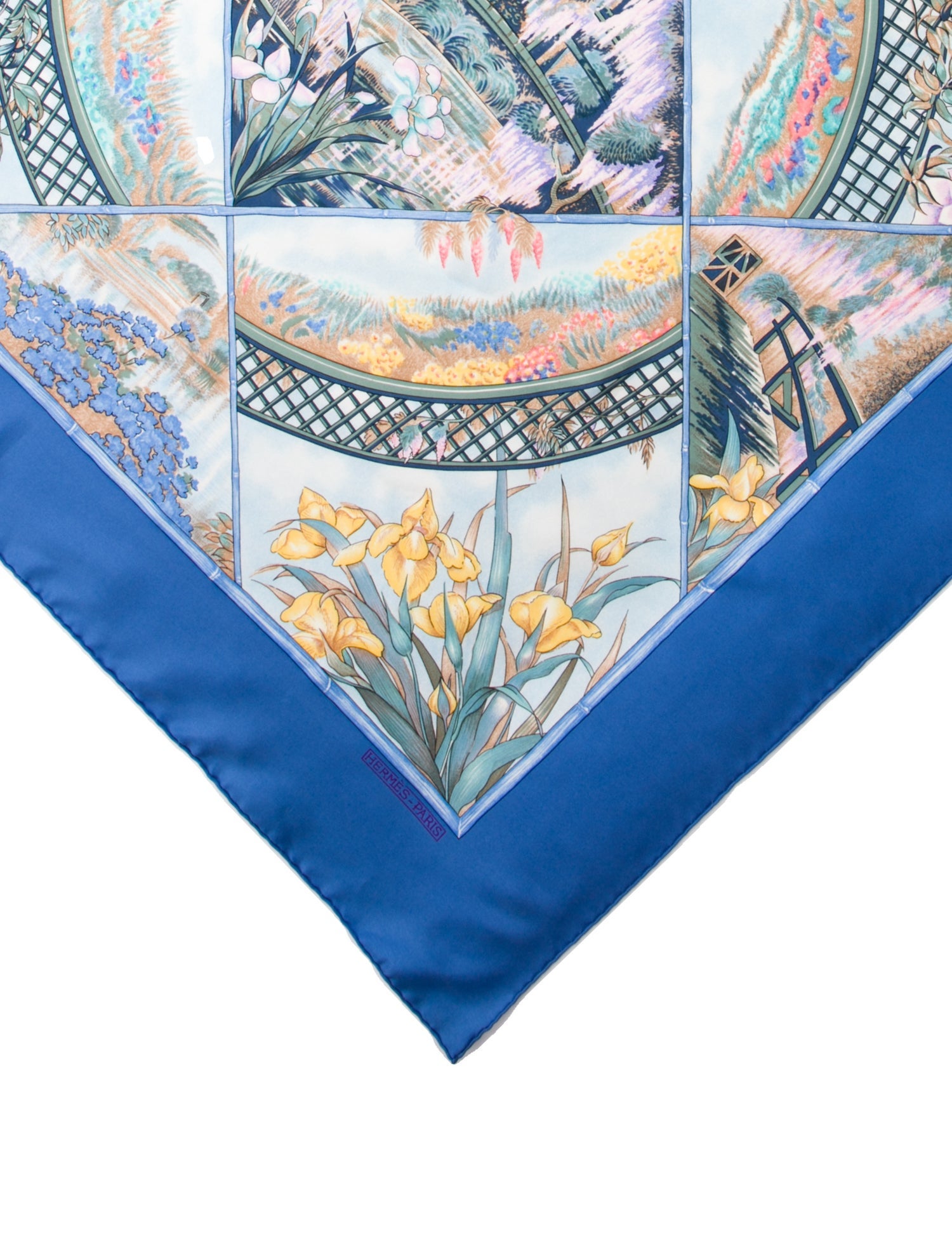 Hermès Giverny Silk Scarf