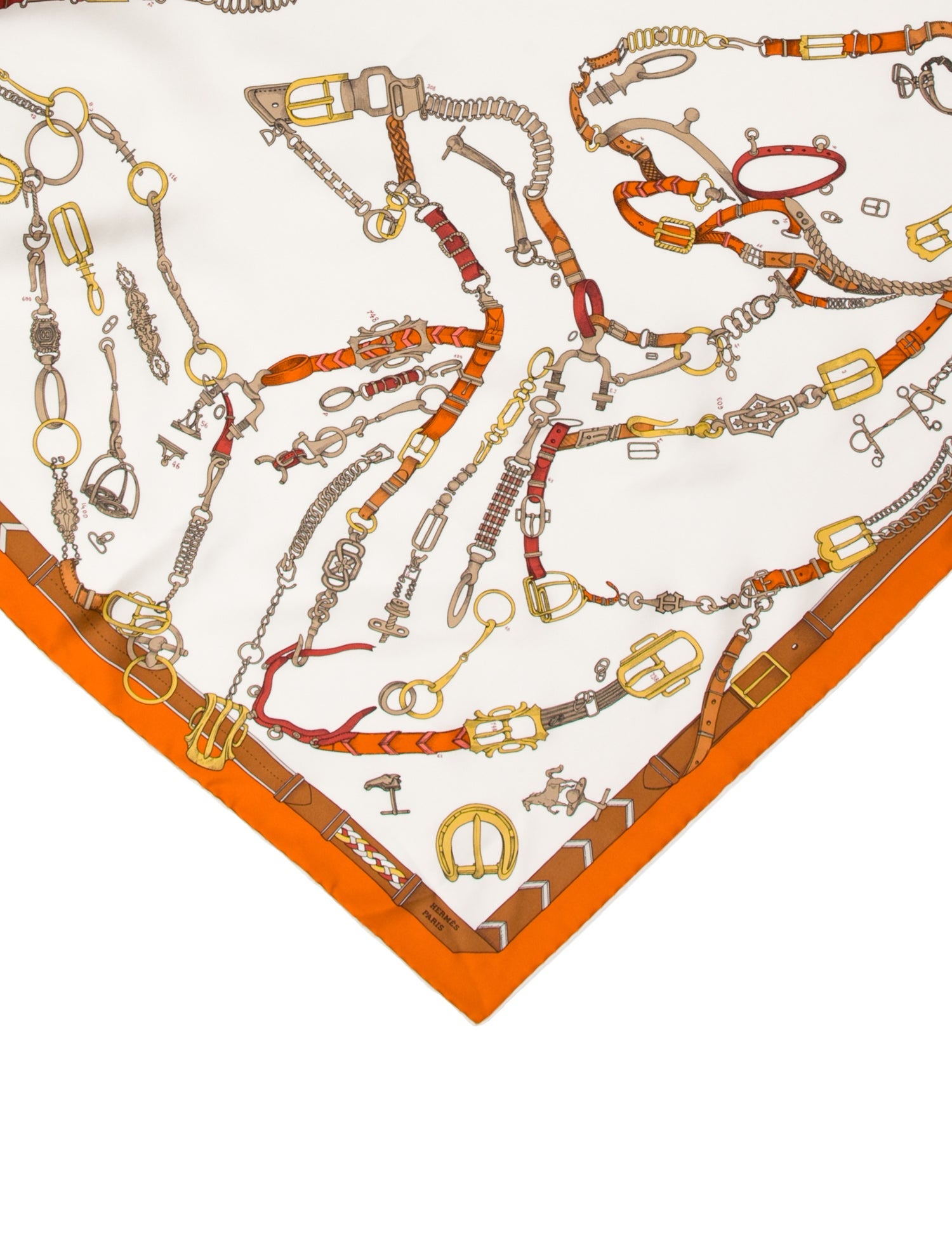 Hermès Les Chevaux Dechaines Silk Scarf w/ Tags