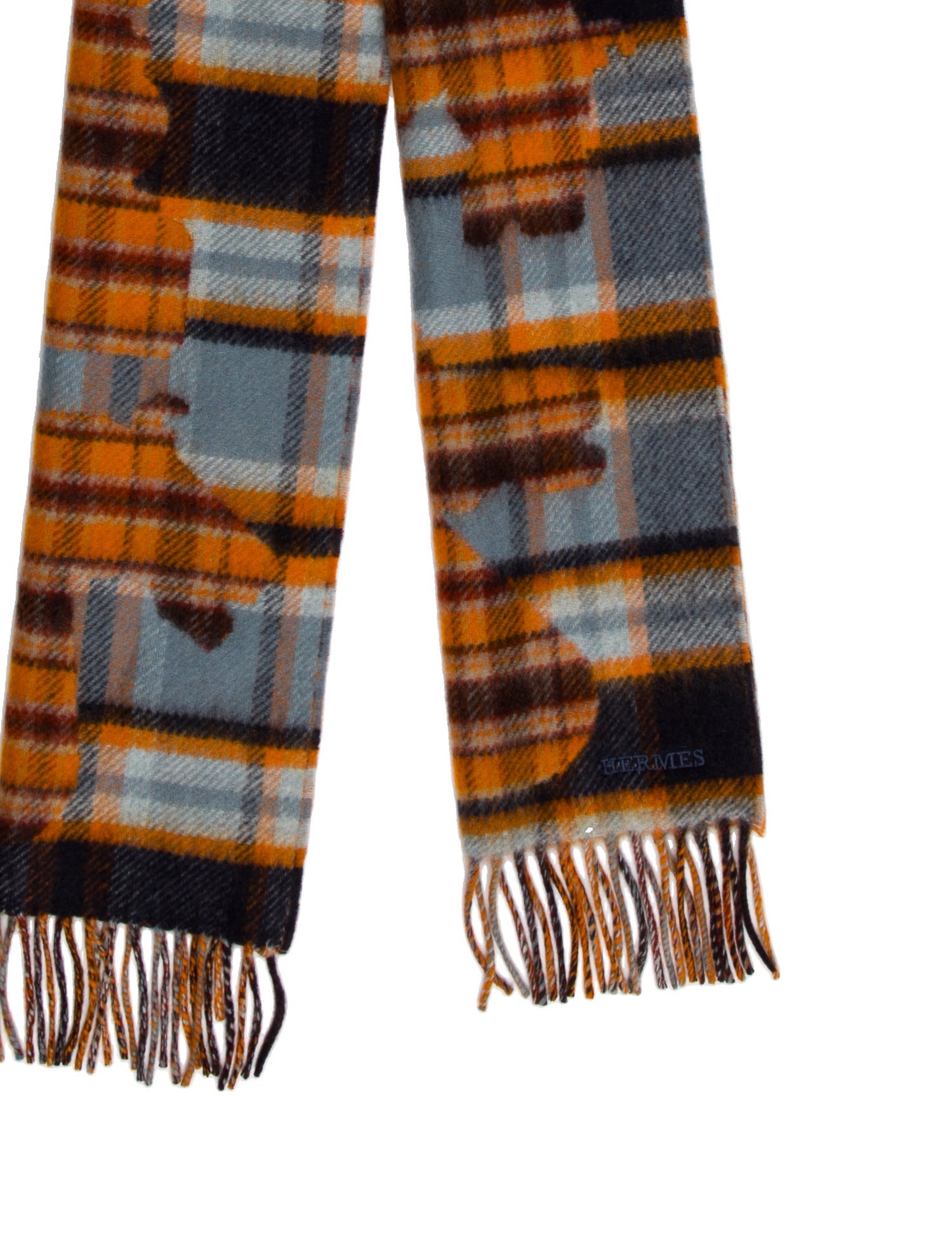Hermès HER-MES Cashmere Muffler