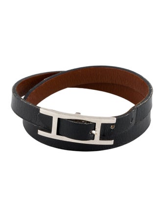 Hermès Behapi Double Tour Wrap Bracelet