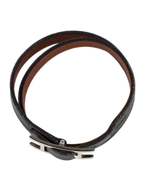 Hermès Behapi Double Tour Wrap Bracelet