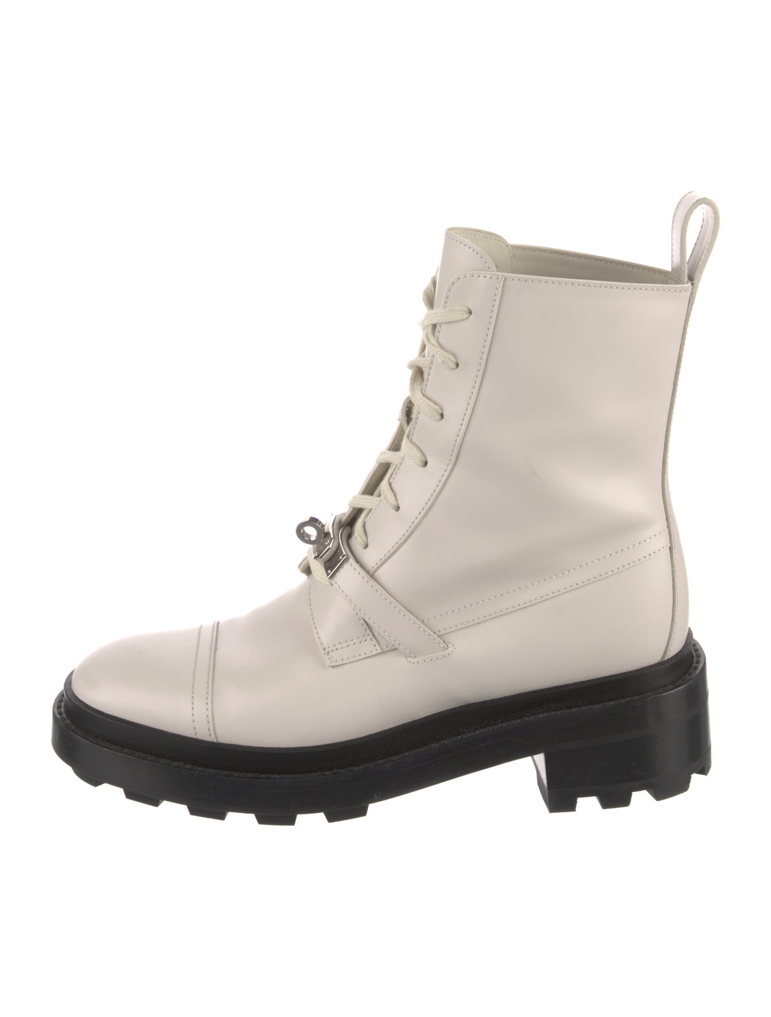 Hermès 2023 Calfskin Combat Boots