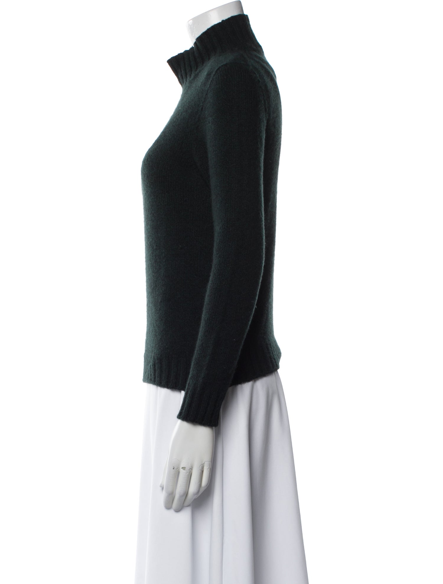 Hermès Cashmere Mock Neck Sweater