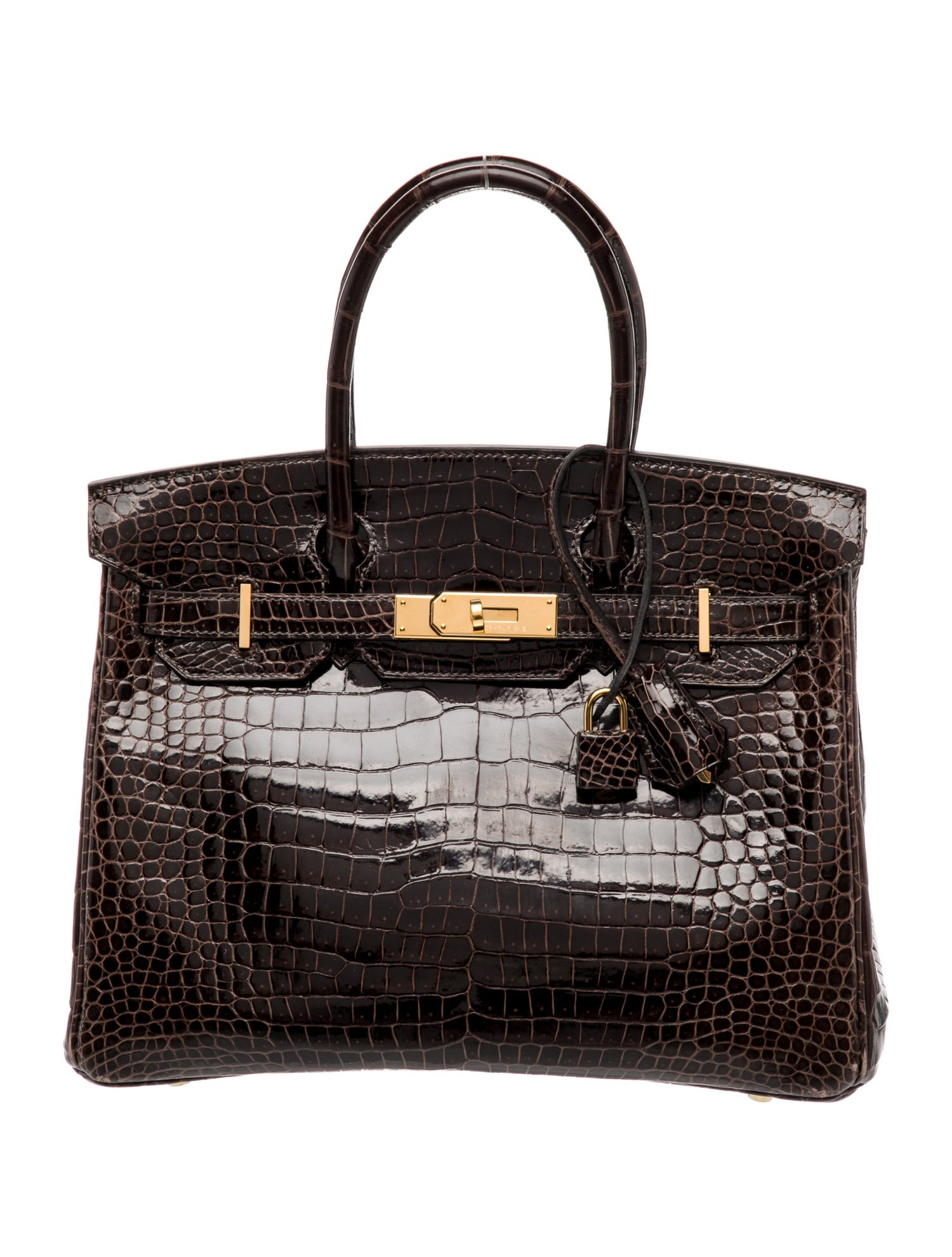 Hermès Shiny Porosus Crocodile Birkin 30