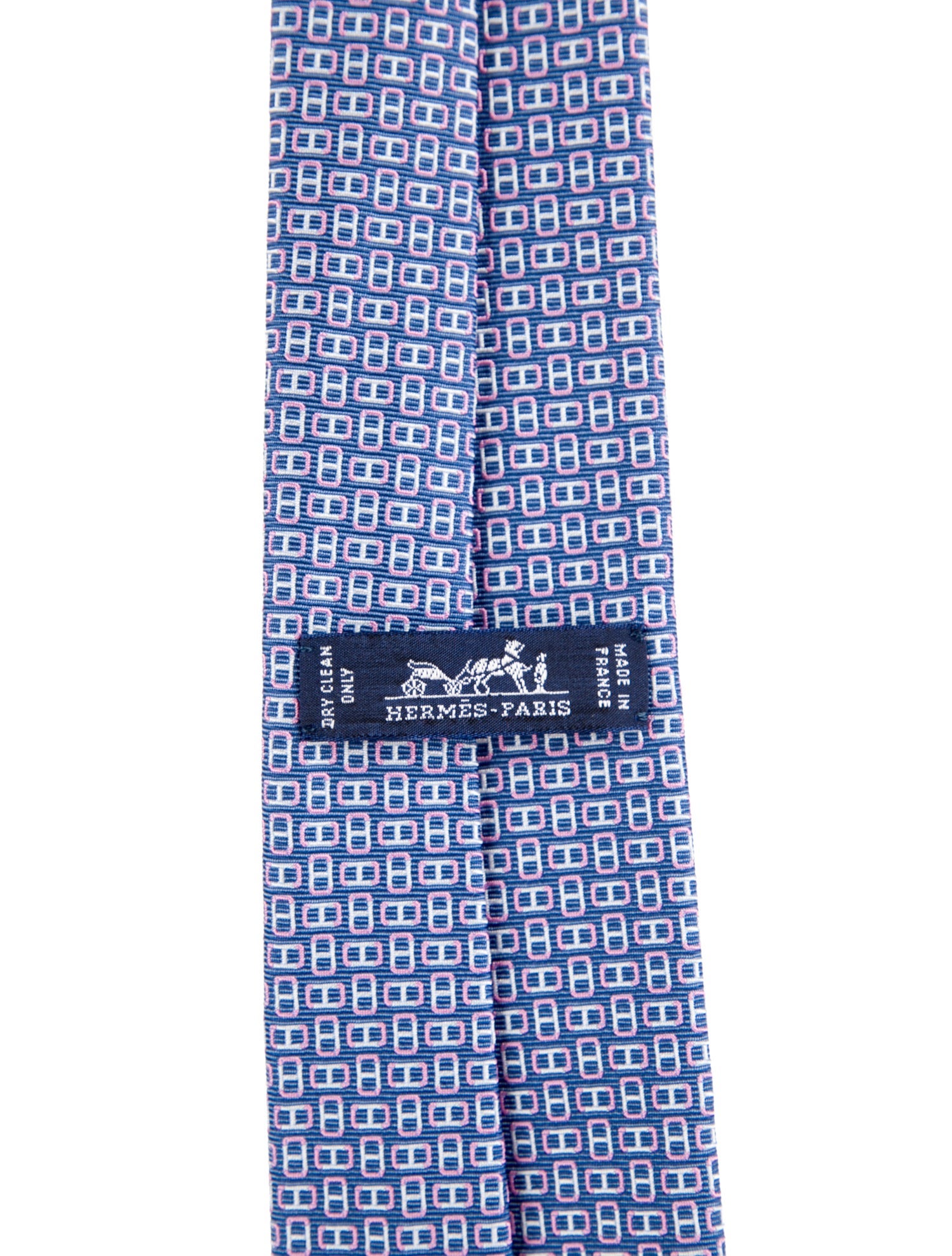 Hermès Printed Silk Tie w/Tags