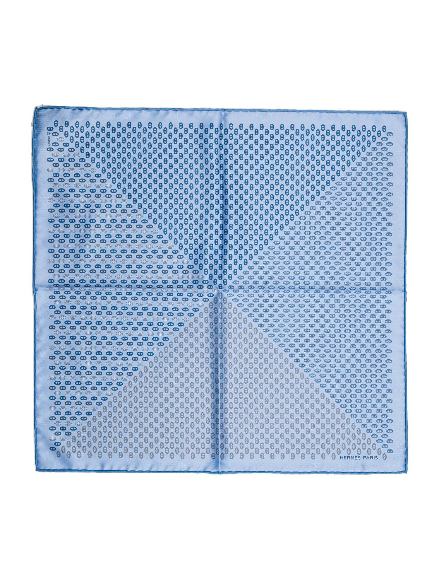 Hermès Trois Petits Maillons Silk Scarf w/ Tags