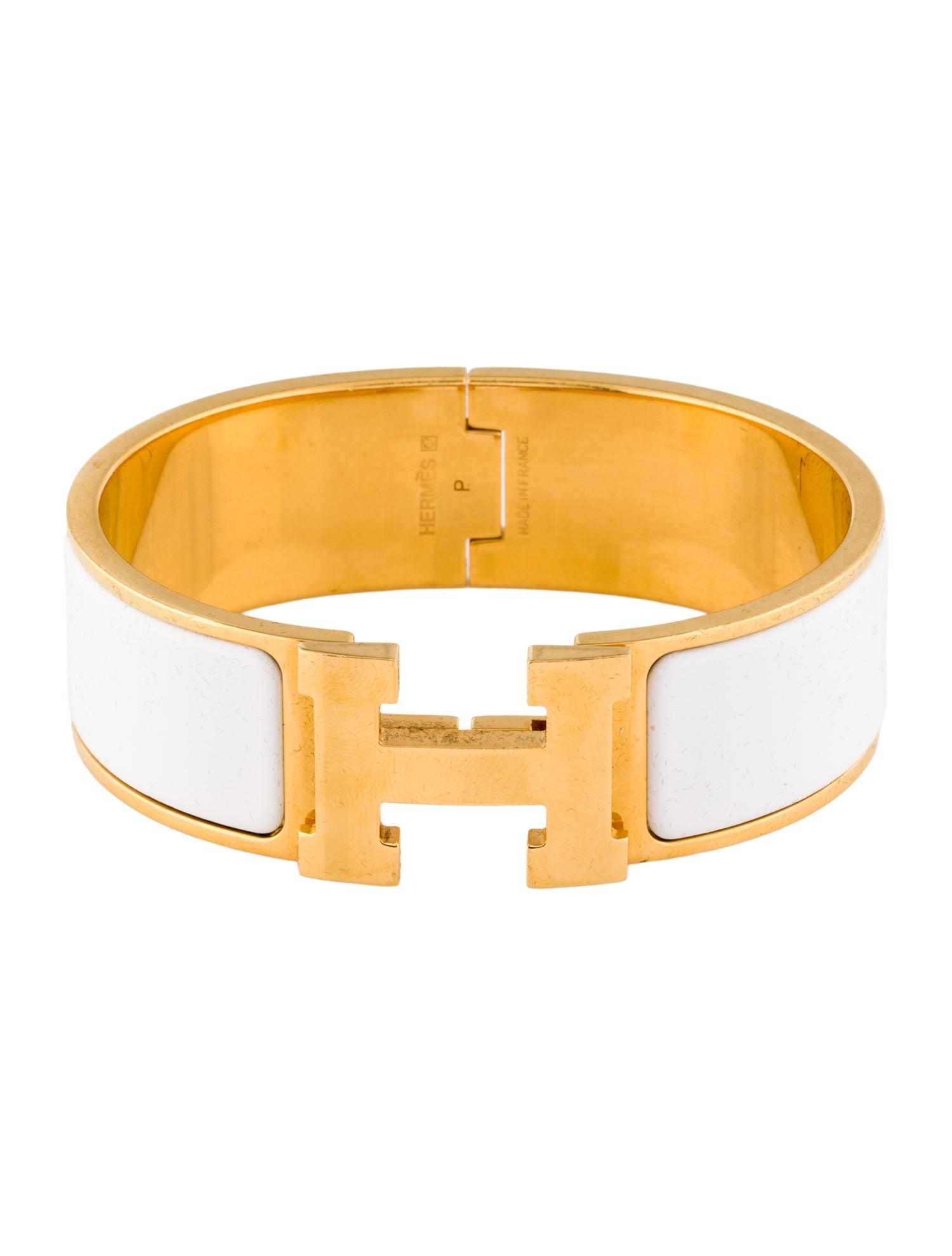 Hermès Enamel Clic Clac H Bracelet