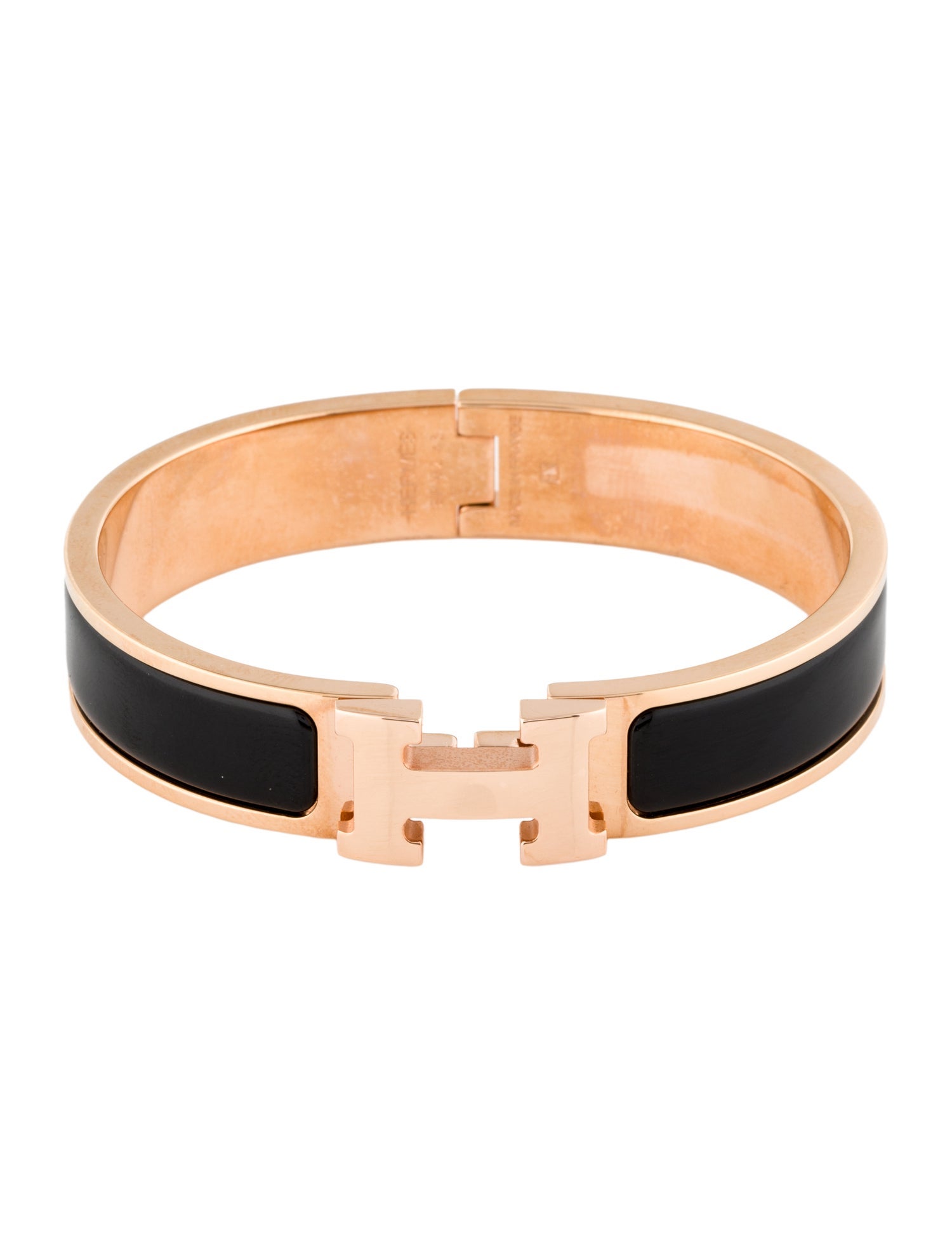 Hermès Enamel Clic H Bracelet