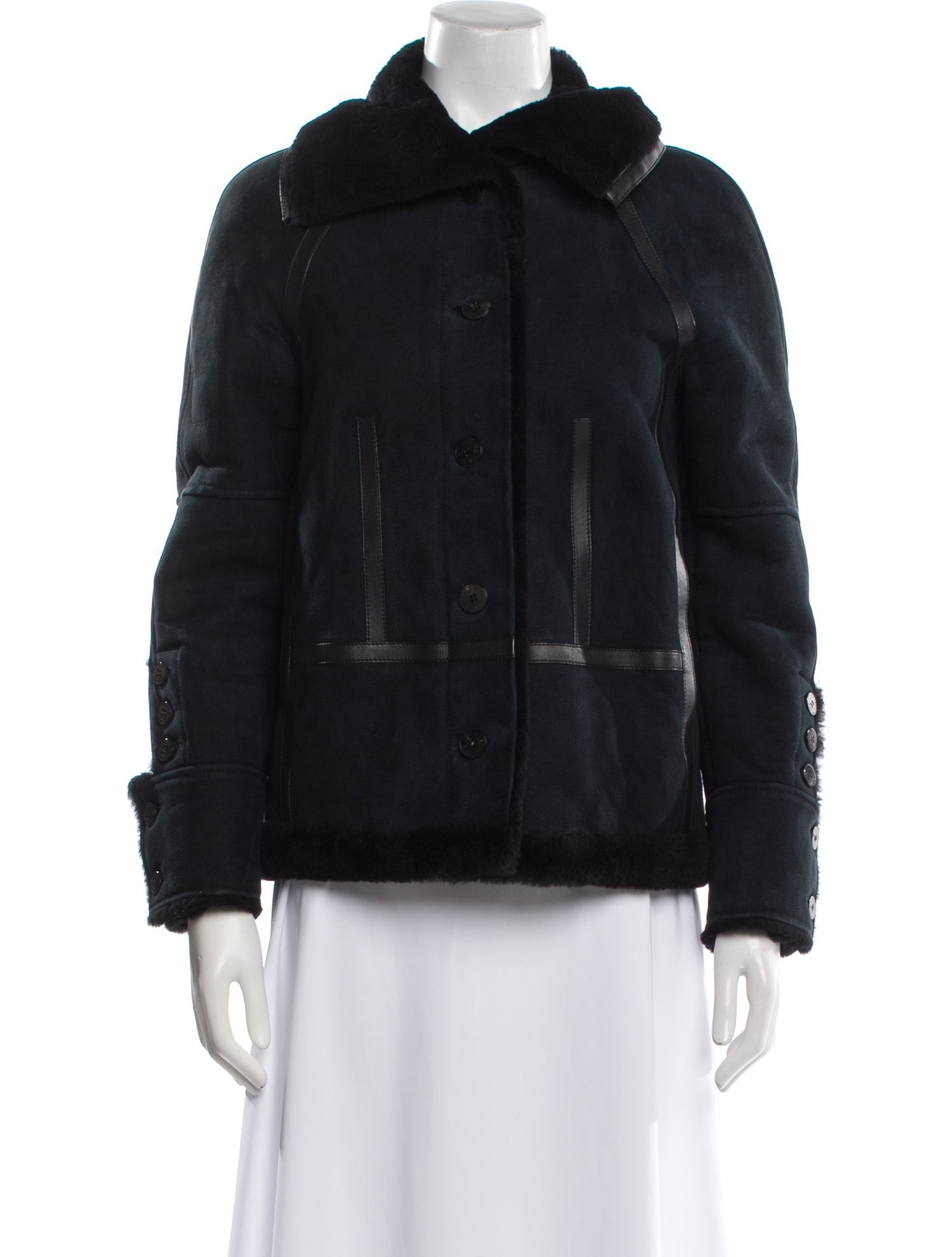 Hermès Shearling Fur Jacket