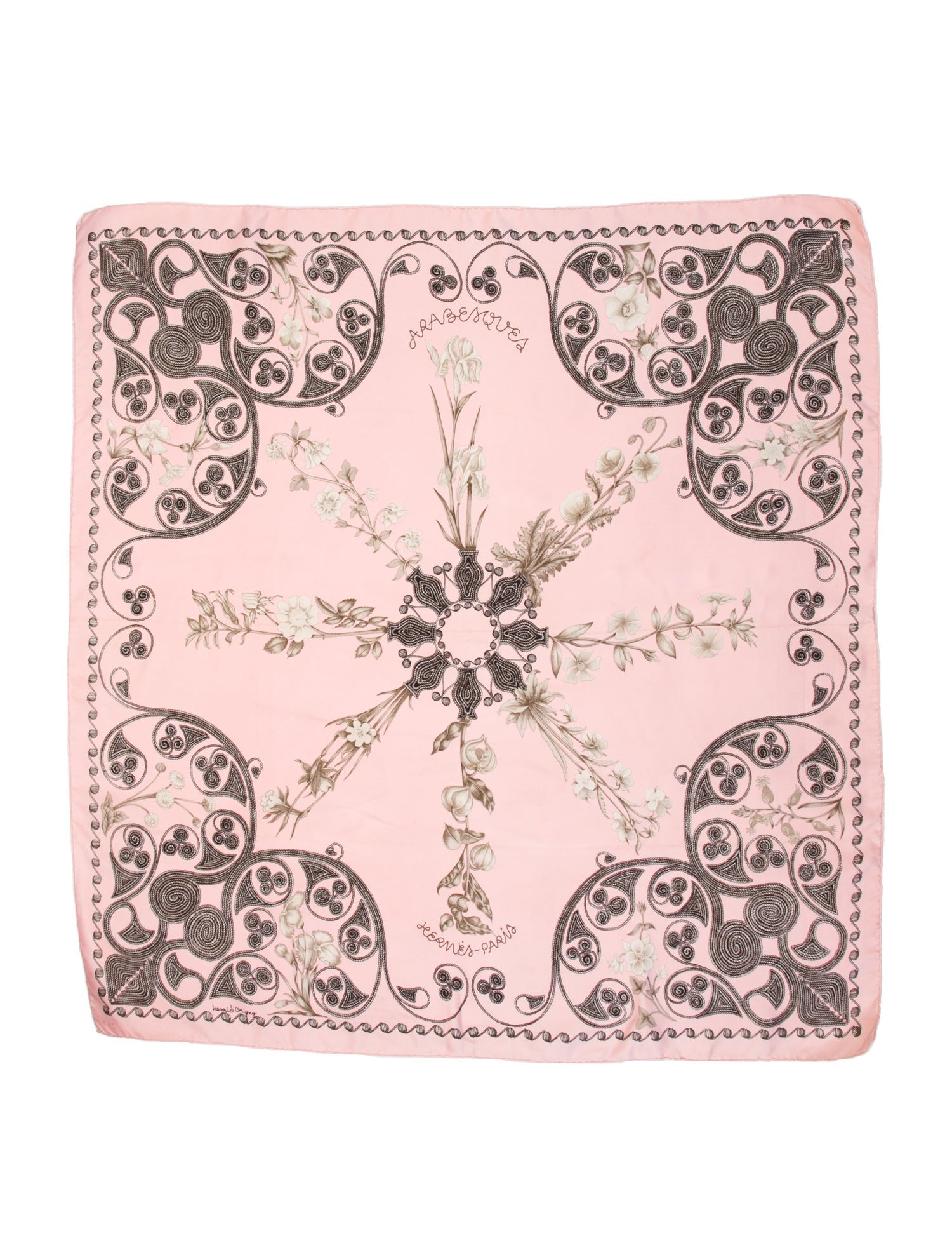 Hermès Arabesques Silk Scarf