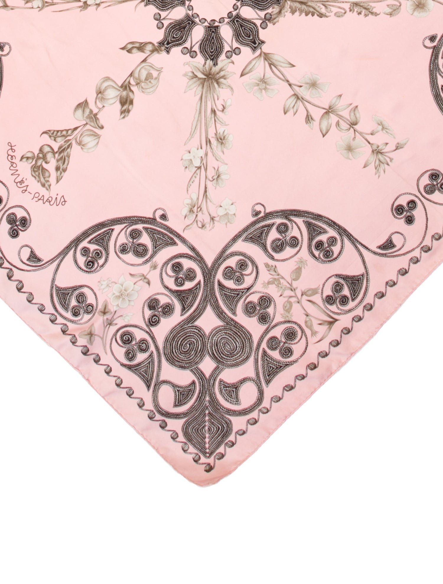 Hermès Arabesques Silk Scarf