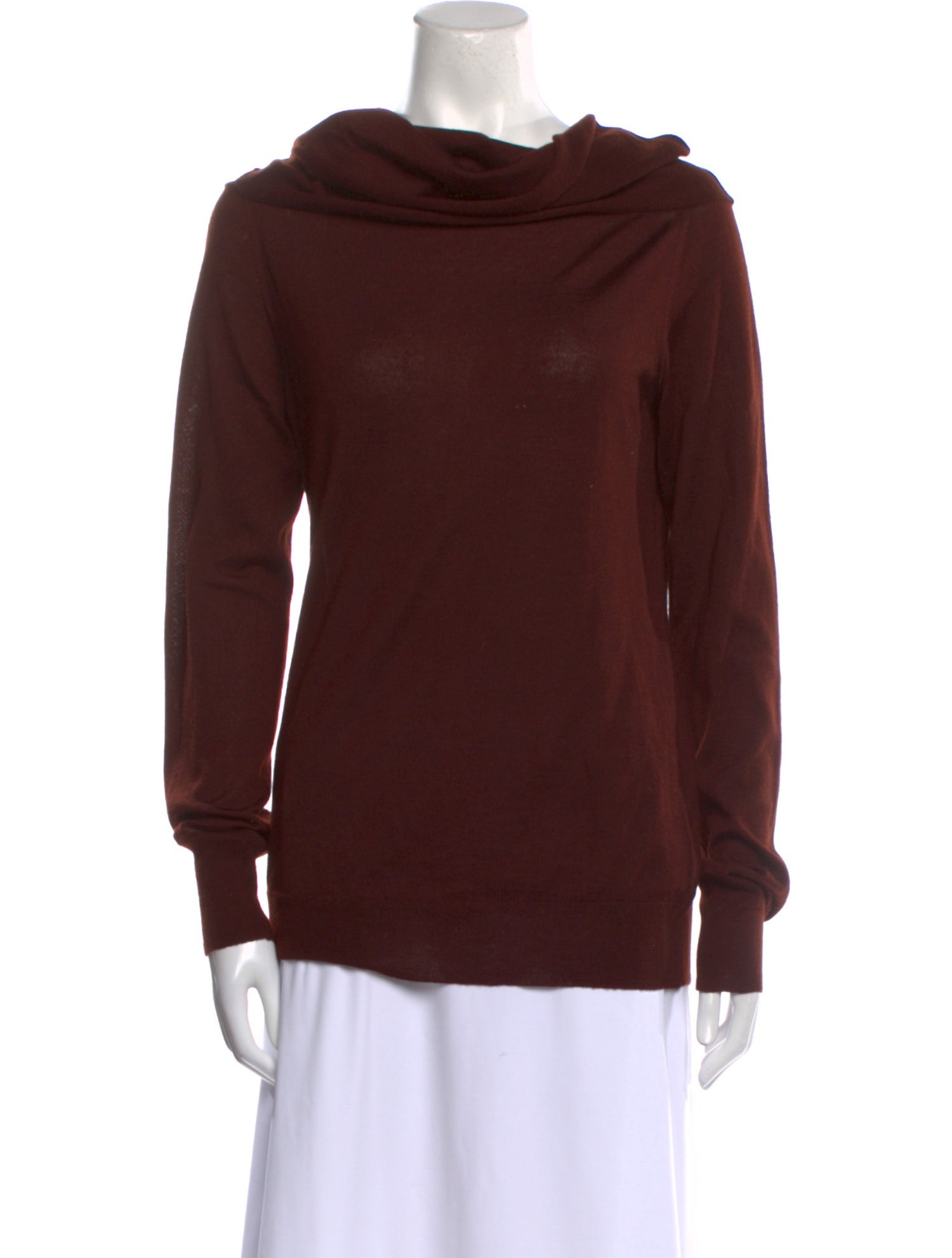 Hermès Cashmere Cowl Neck Sweater