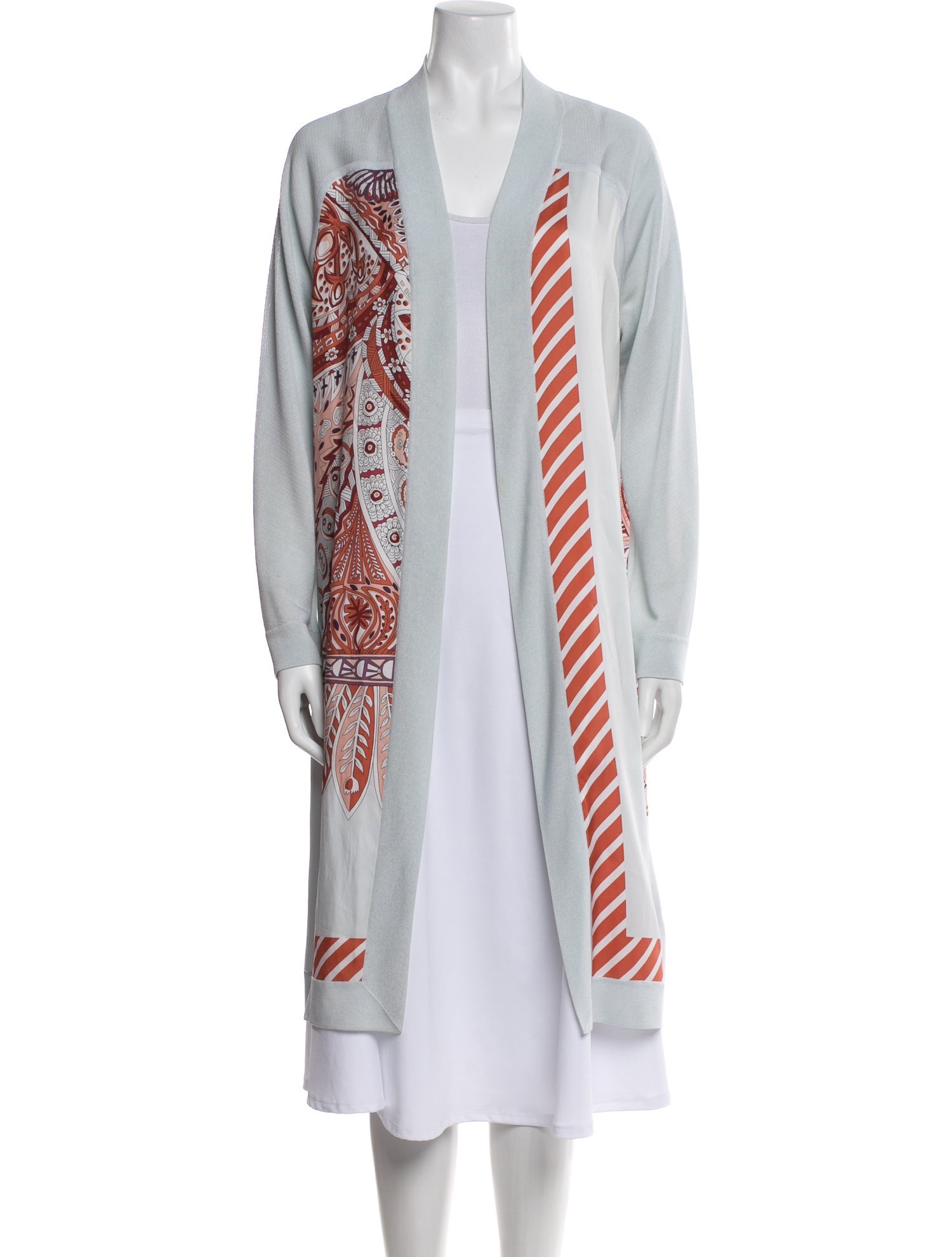 Hermès Silk Striped Sweater