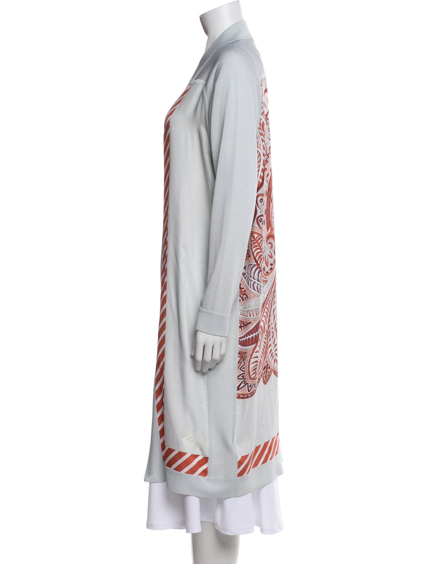 Hermès Silk Striped Sweater