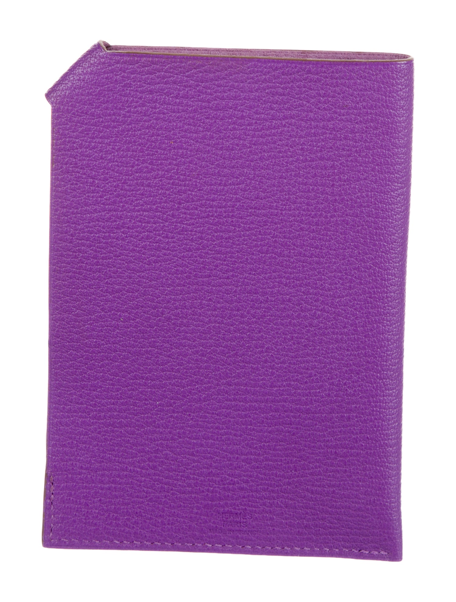 Hermès Chevre Mysore Tarmac Passport Holder