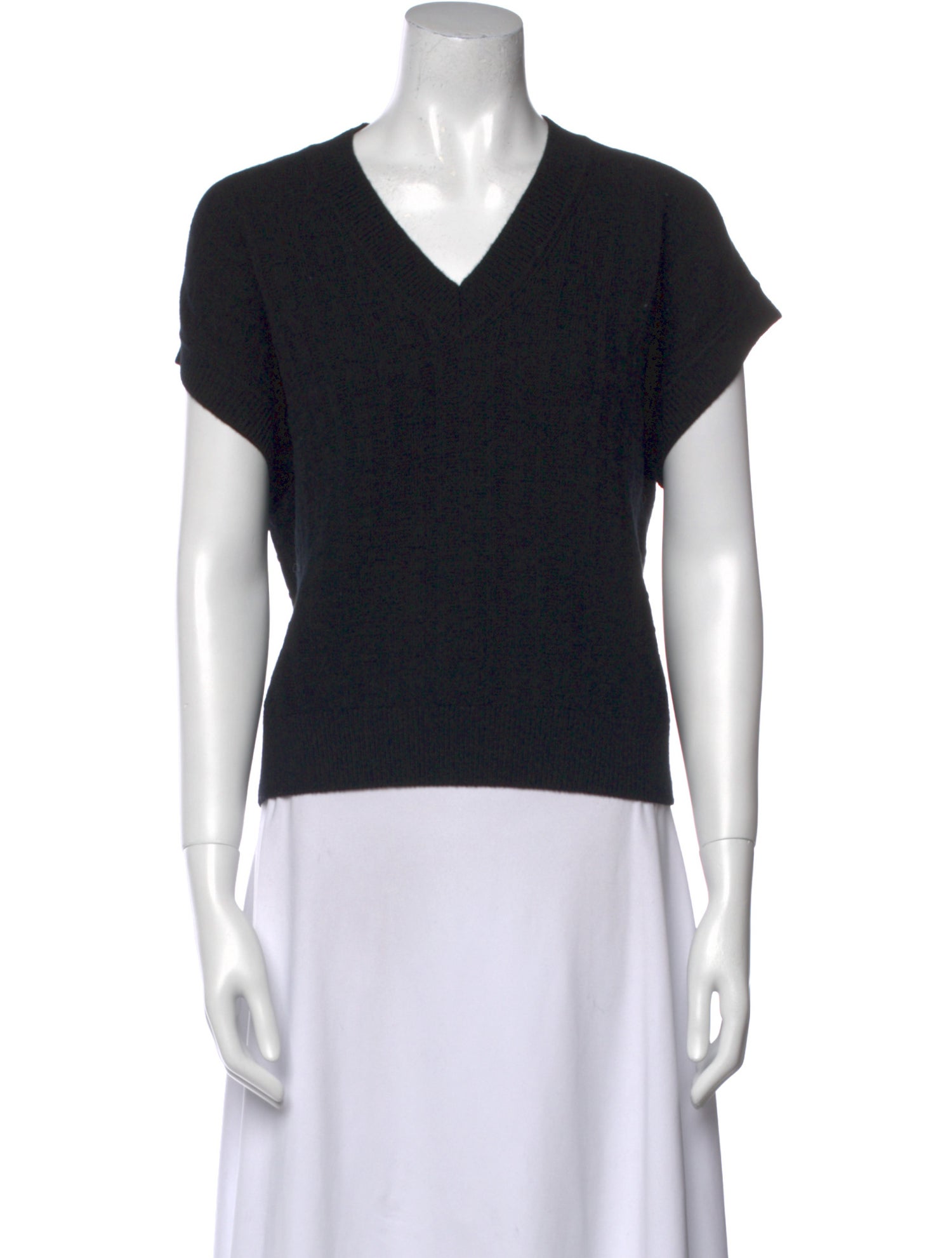 Hermès Virgin Wool V-Neck Sweater