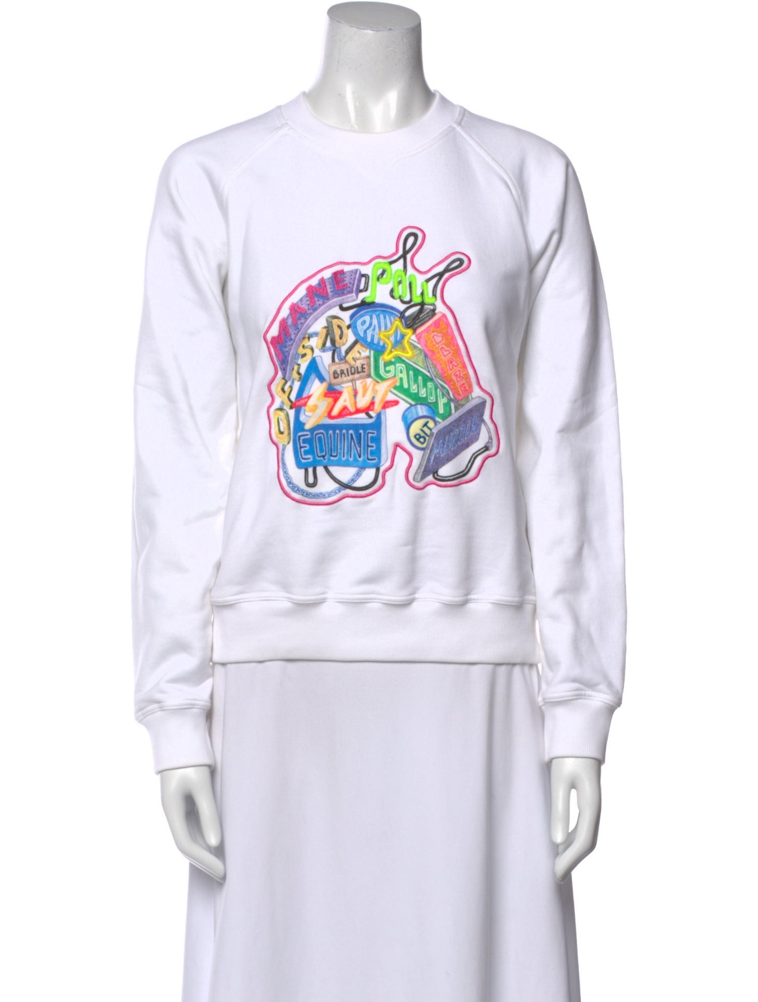 Hermès Graphic Print Crew Neck Sweatshirt