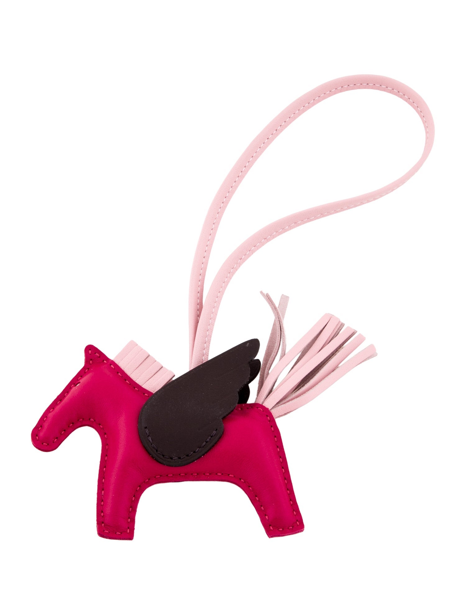 Hermès Milo Lambskin Grigri Rodeo Pegase Horse Bag Charm PM w/Tags