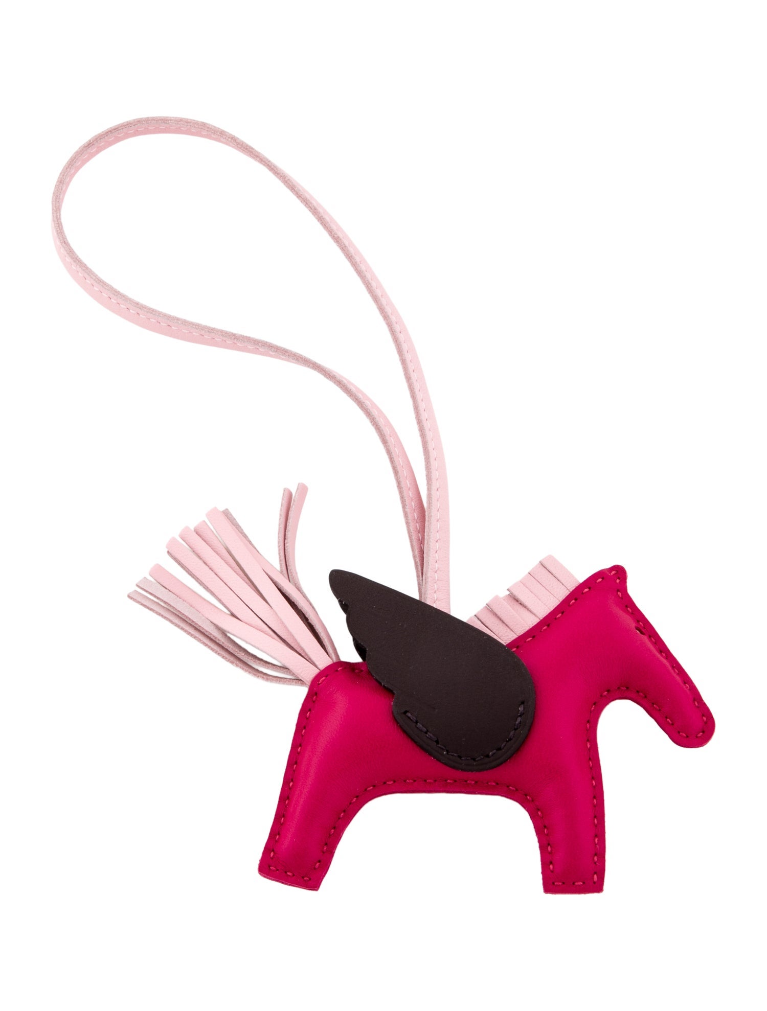 Hermès Milo Lambskin Grigri Rodeo Pegase Horse Bag Charm PM w/Tags