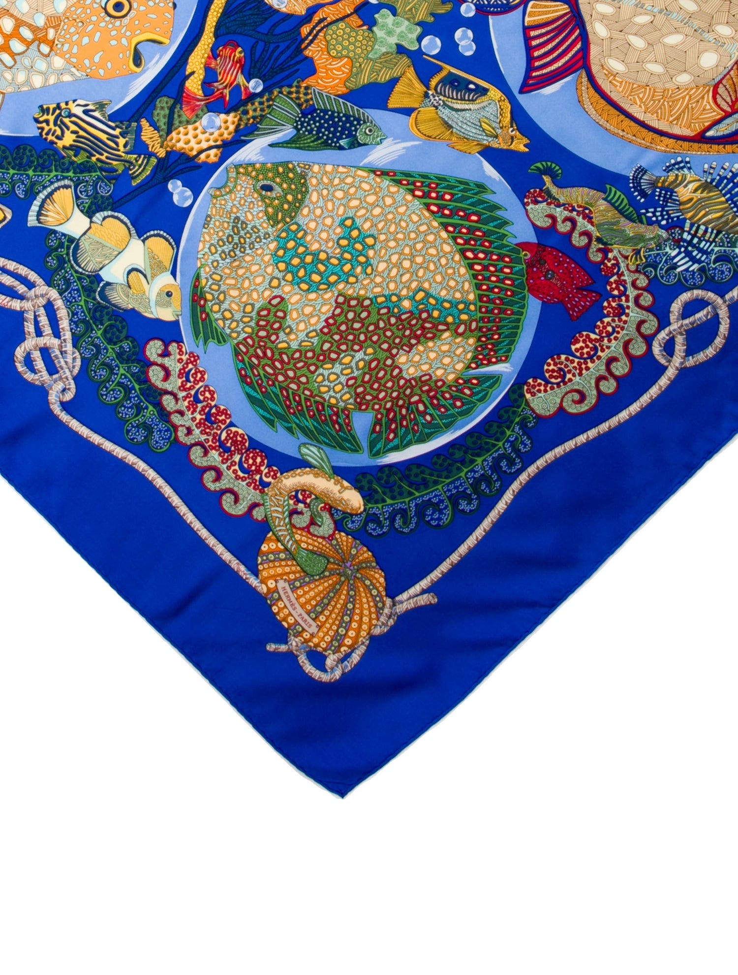 Hermès Grands Fonds Silk Scarf