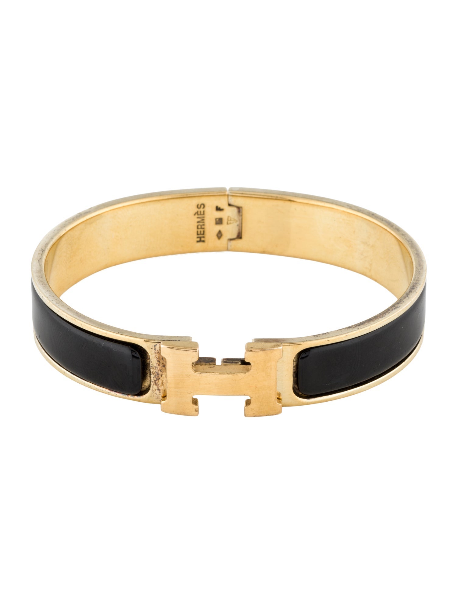 Hermès Enamel Clic H Bracelet