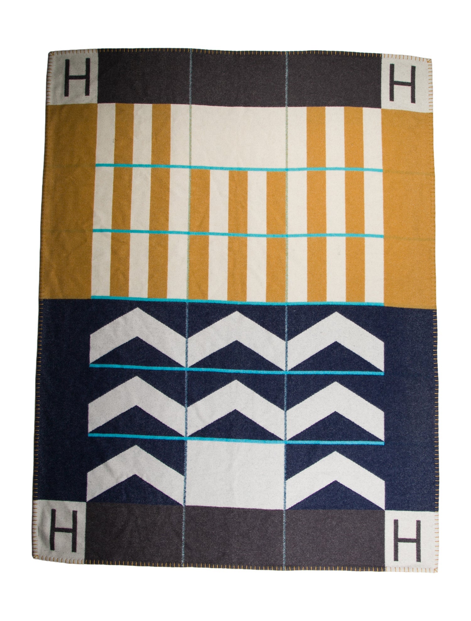 Hermès Merino-Wool Blend Throw Blanket