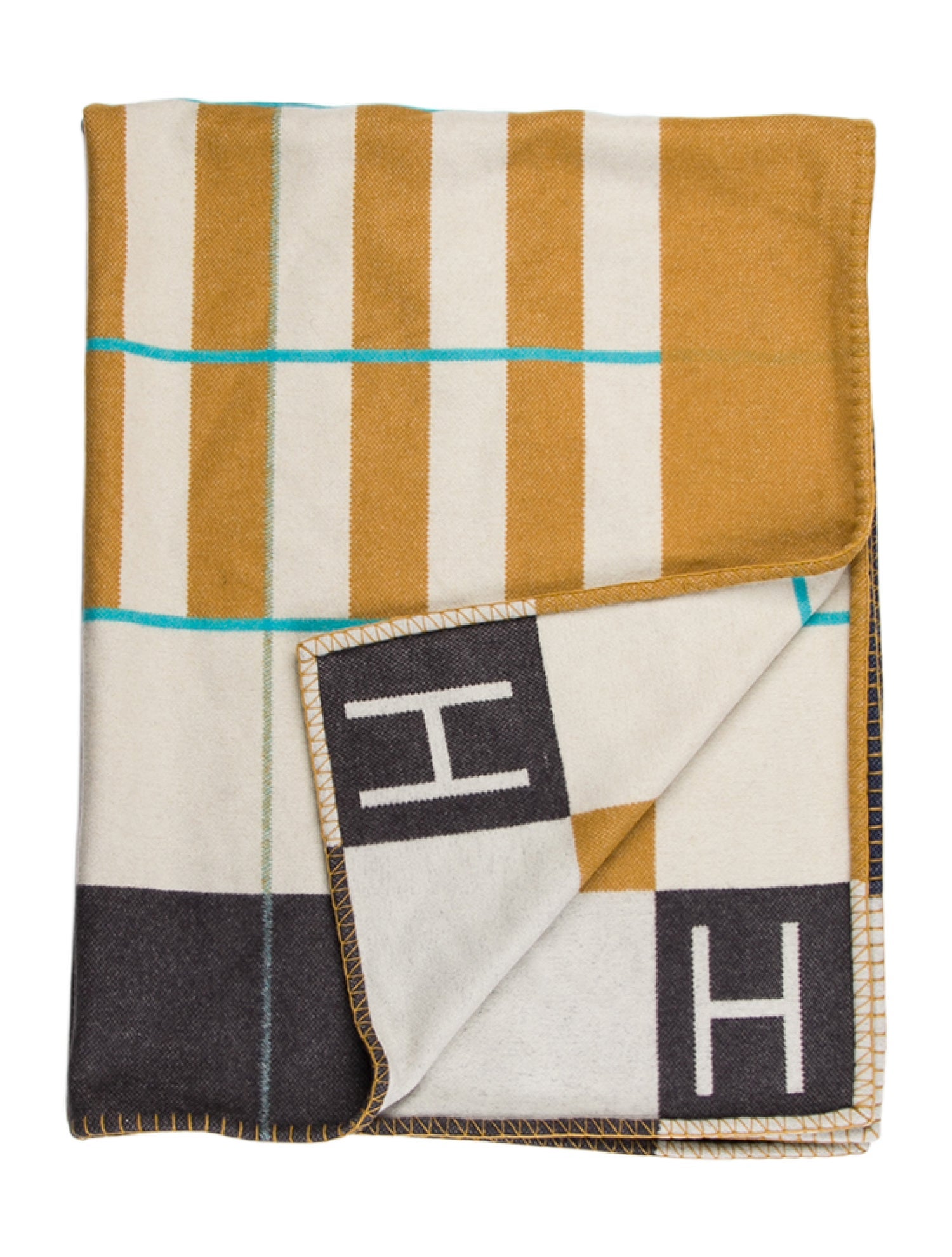 Hermès Merino-Wool Blend Throw Blanket
