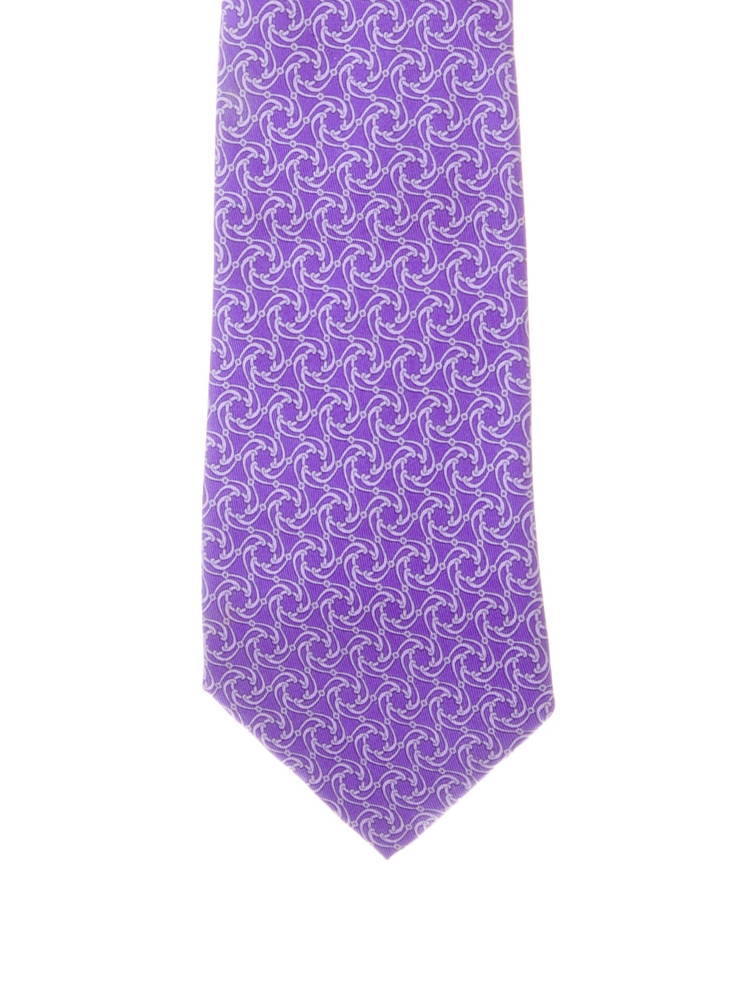 Hermès Silk Pattern Tie