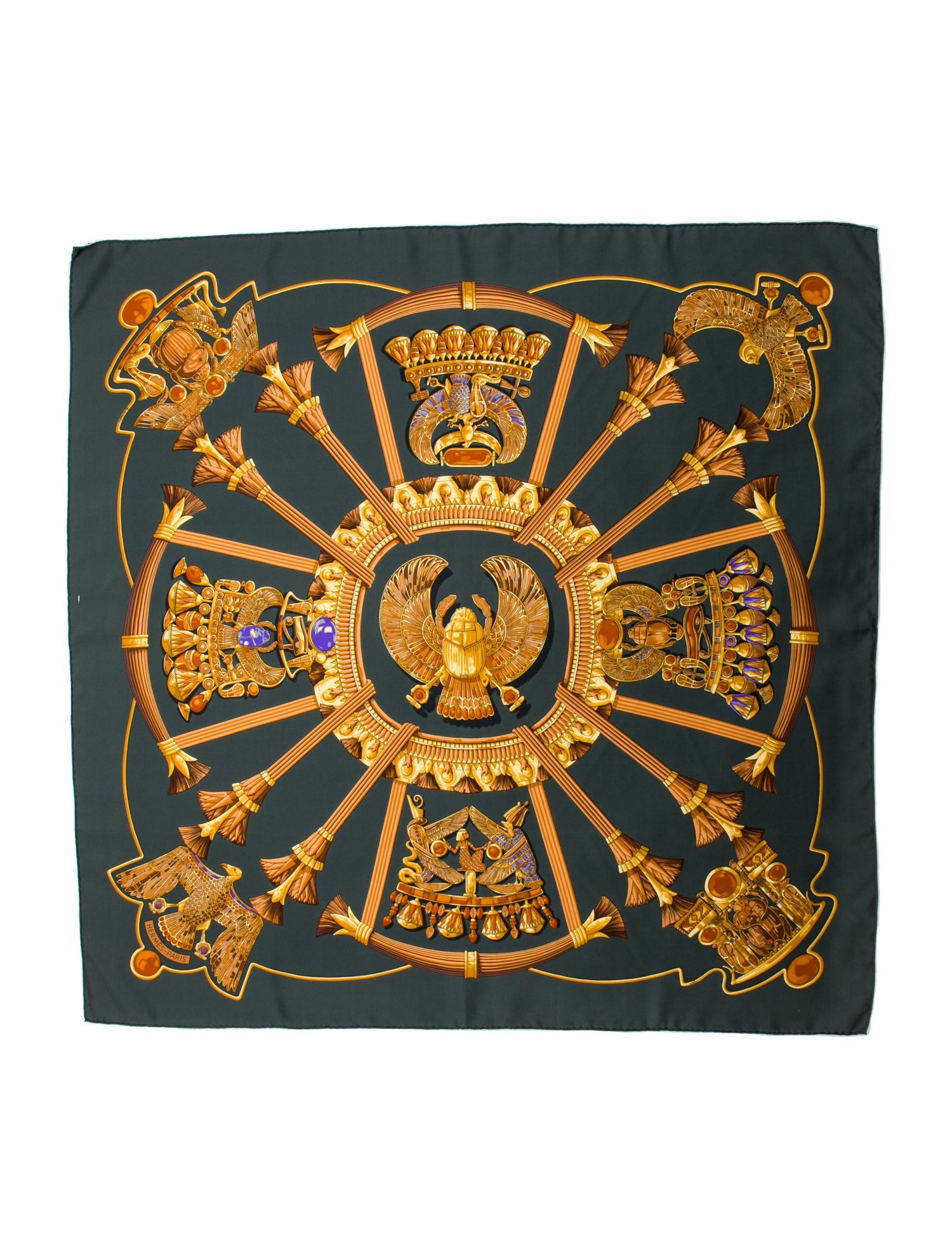 Hermès Scarab Silk Scarf