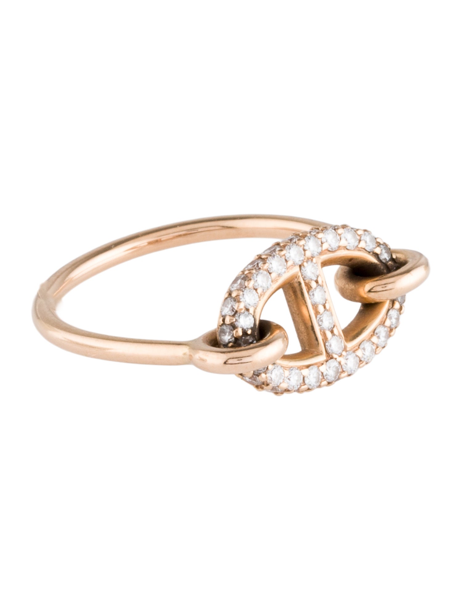 Hermès 18K Diamond Farandole Cocktail Ring