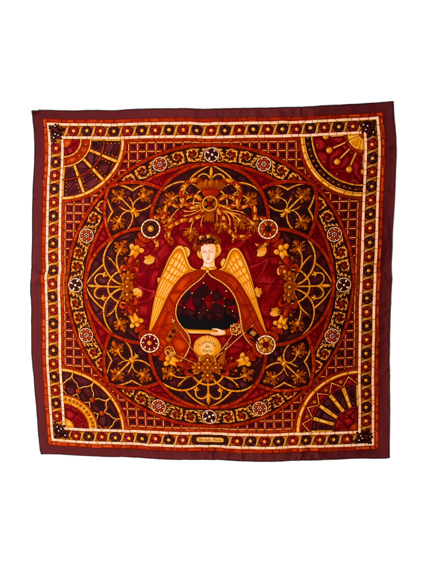 Hermès Lumières de Paris Silk Scarf