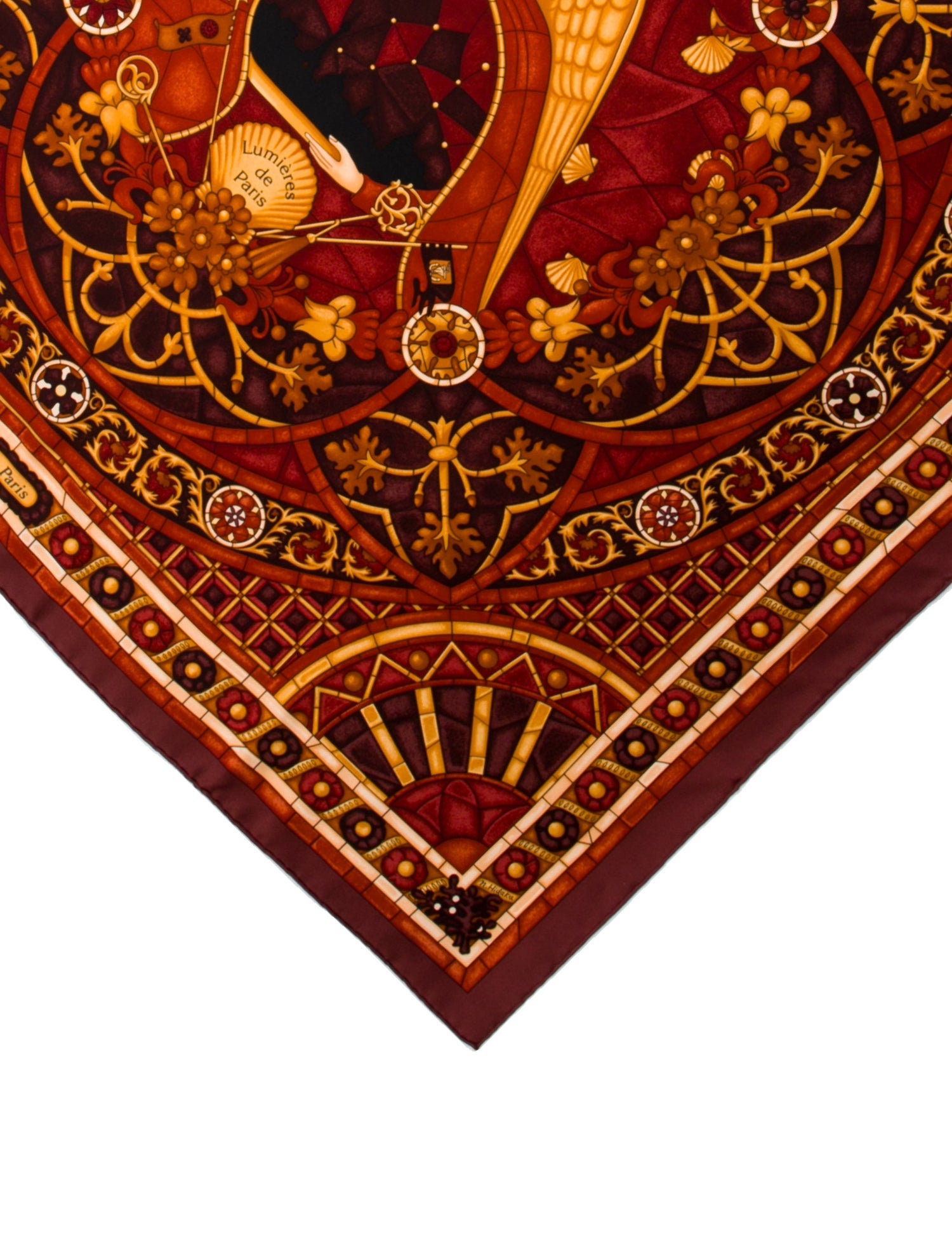 Hermès Lumières de Paris Silk Scarf