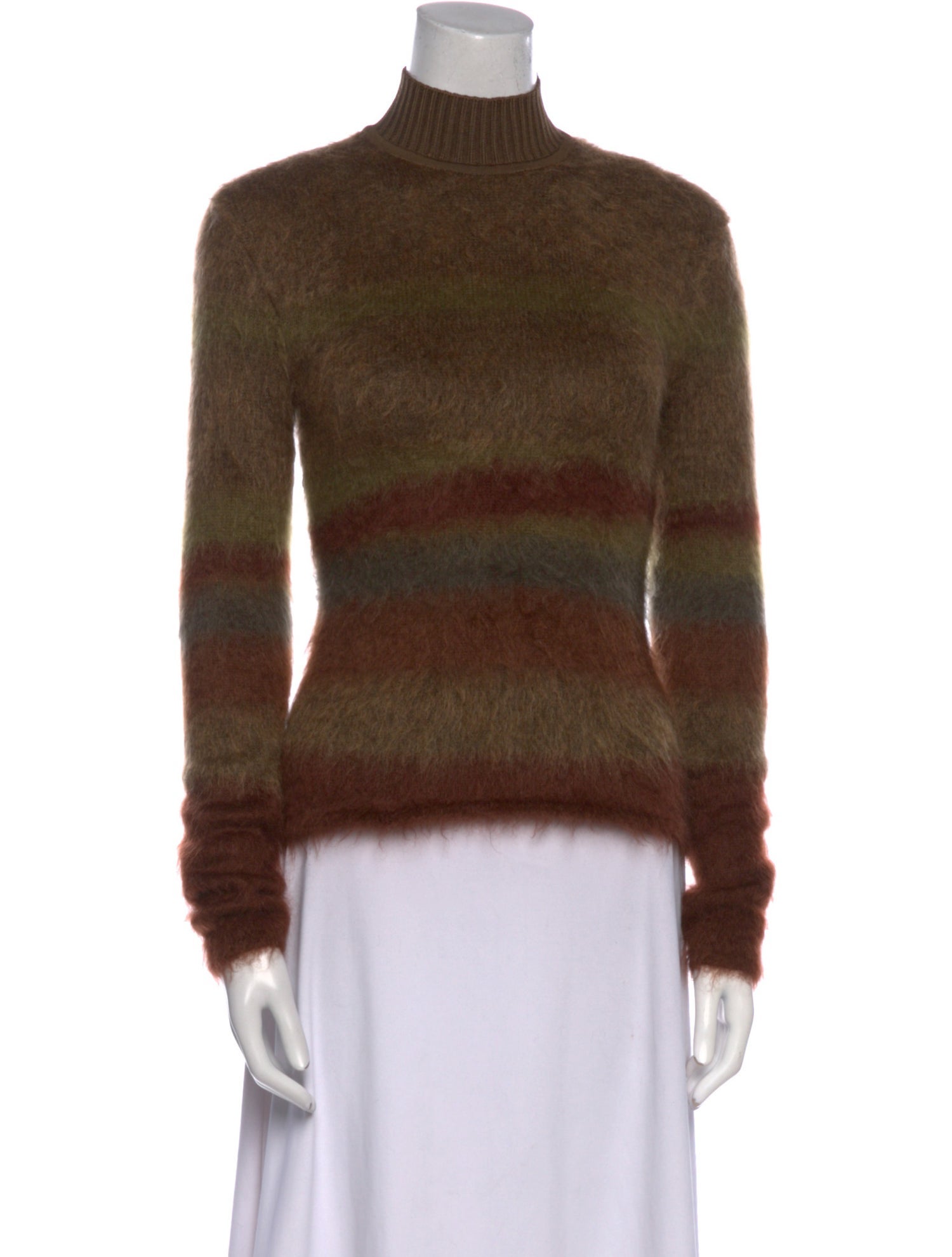 Hermès Virgin Wool Striped Sweater