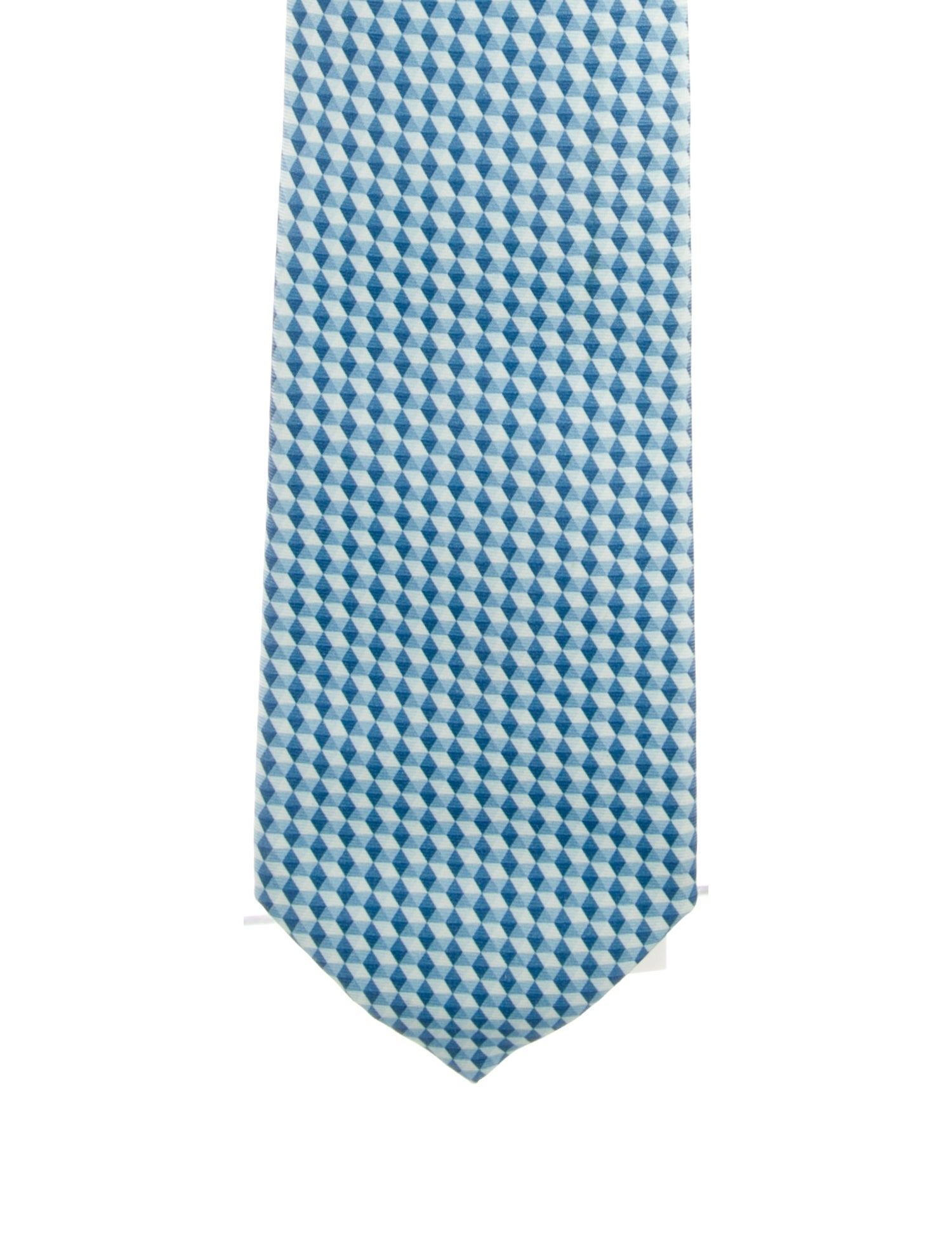 Hermès Silk Printed Tie