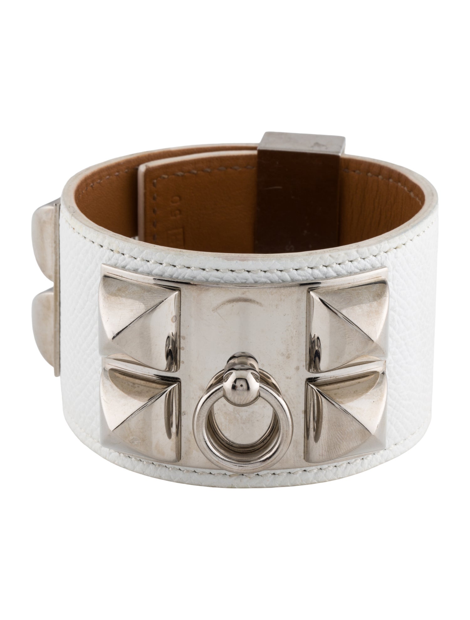 Hermès Leather Collier de Chien Wrap Bracelet