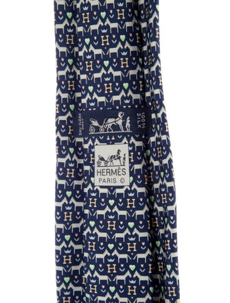 Hermès Silk Tie