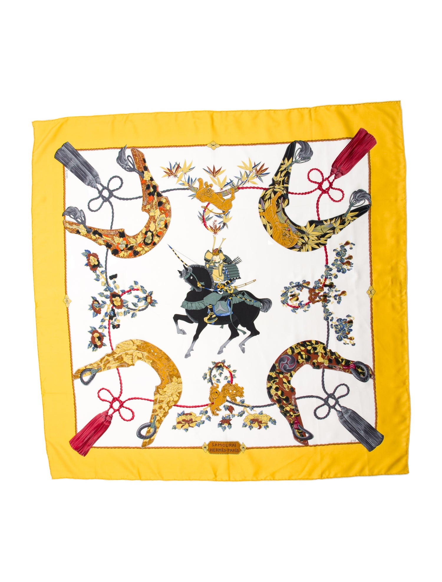 Hermès Samourai Silk Scarf