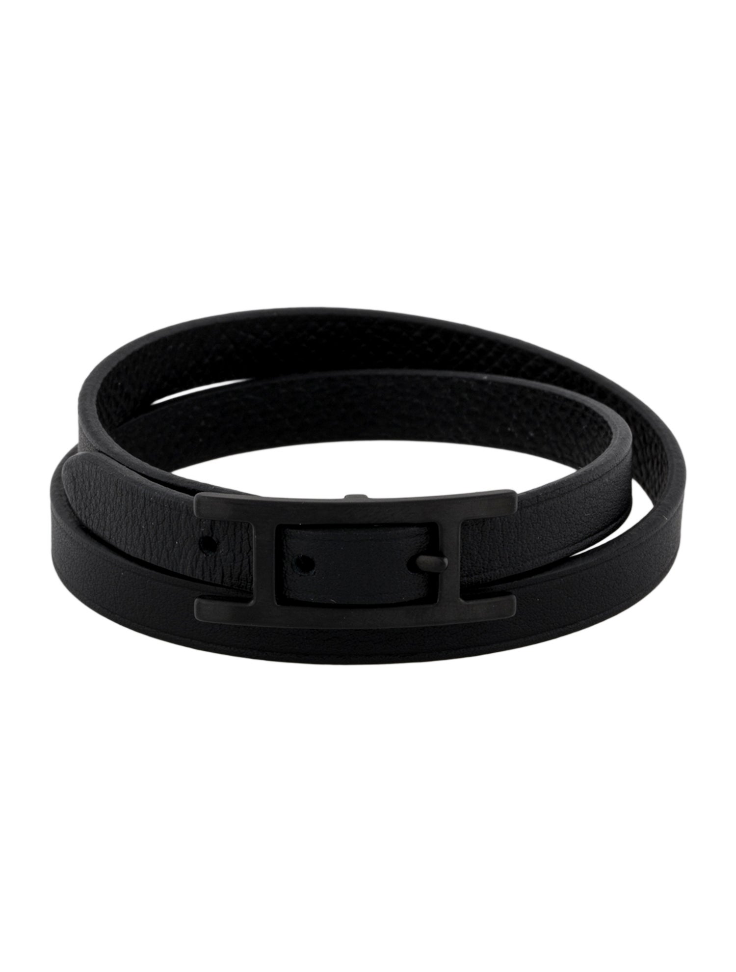 Hermès Behapi Double Tour Wrap Bracelet