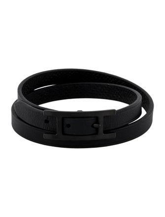 Hermès Behapi Double Tour Wrap Bracelet