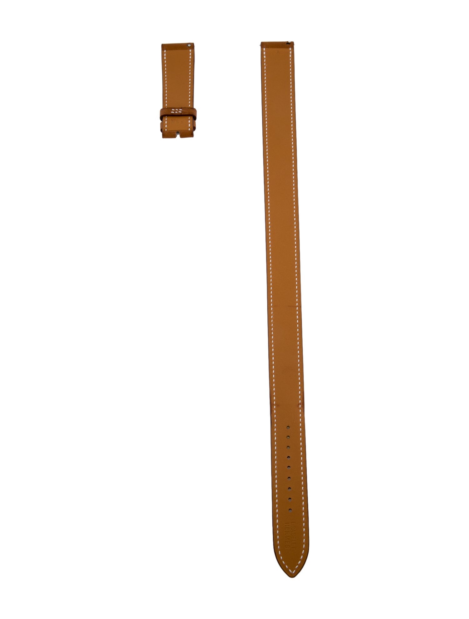 Hermès 19mm watch strap.