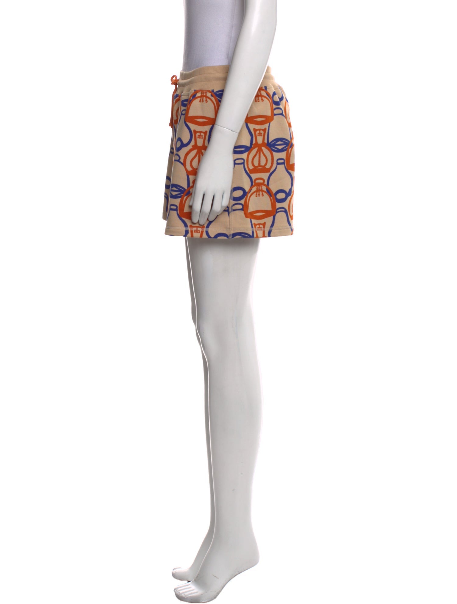 Hermès Printed Mini Shorts w/ Tags