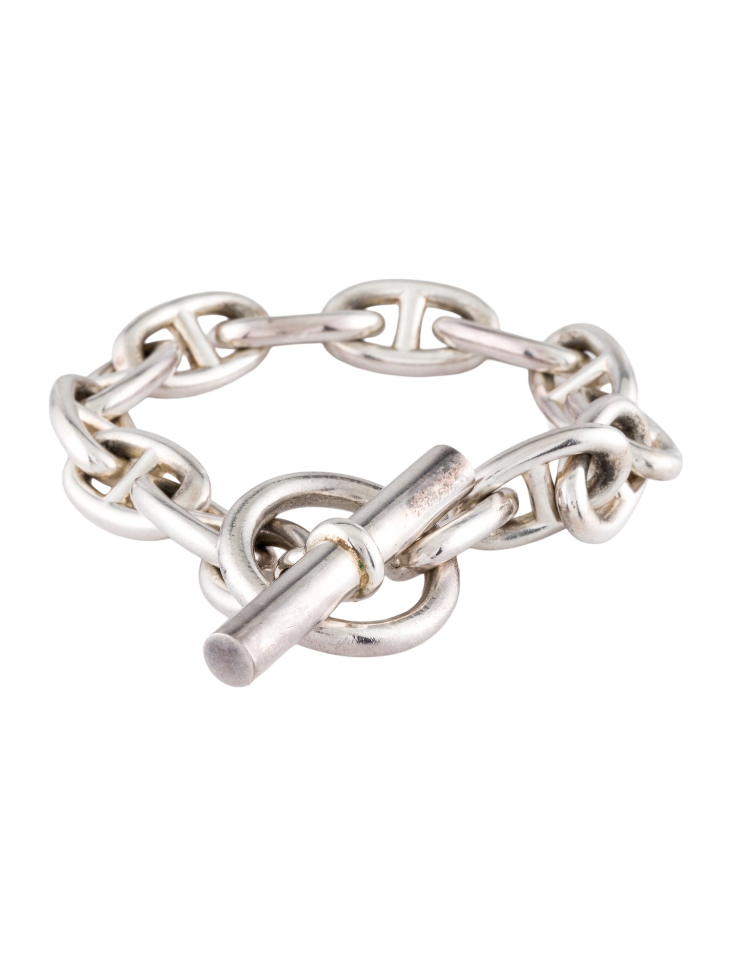 Hermès Vintage Chaine D'Ancre Bracelet, Large Model